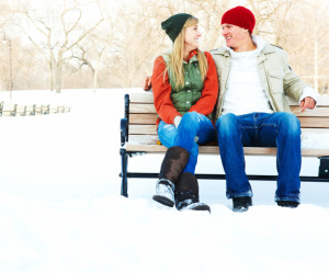 Warm smiles on a wintery day